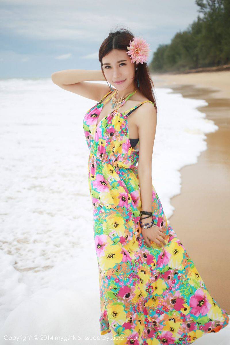 美媛馆美女模特绮里嘉ula大尺度内衣诱惑泰国旅拍合集-52