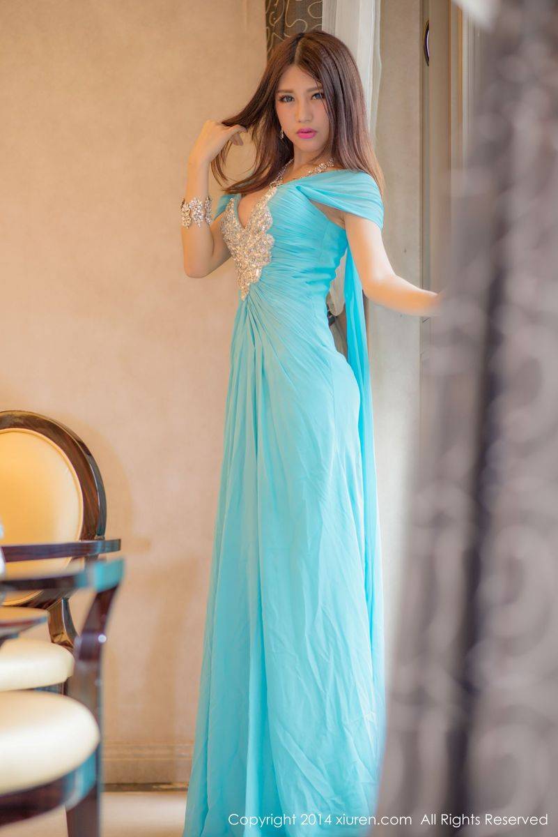 美媛馆美女模特绮里嘉ula护士装制服湿身诱惑泰国旅拍-52