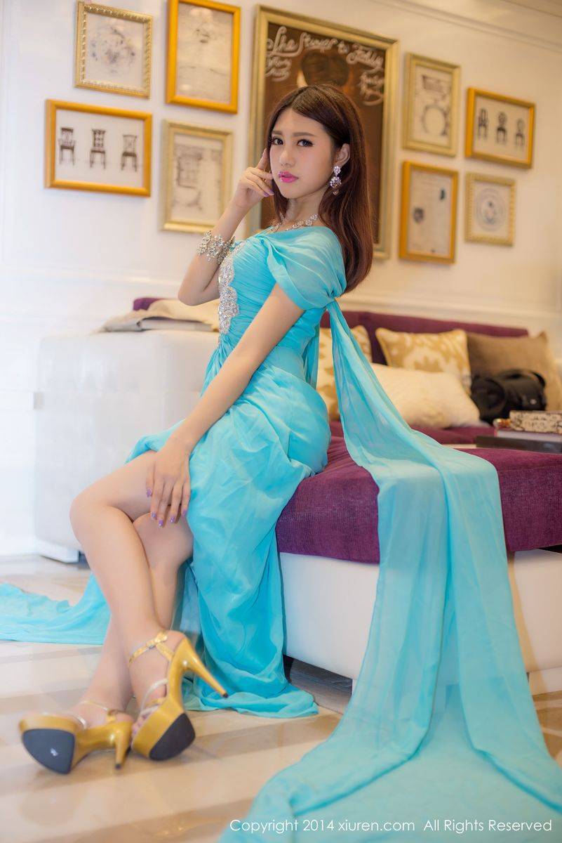 美媛馆美女模特绮里嘉ula护士装制服湿身诱惑泰国旅拍-55