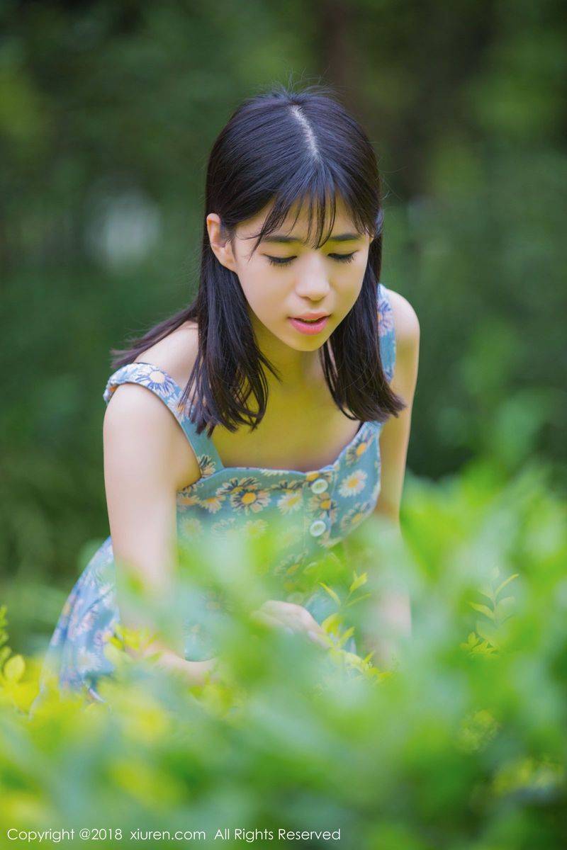 秀人网美女模特艾栗栗学生制服诱惑清新可人私房写真-30