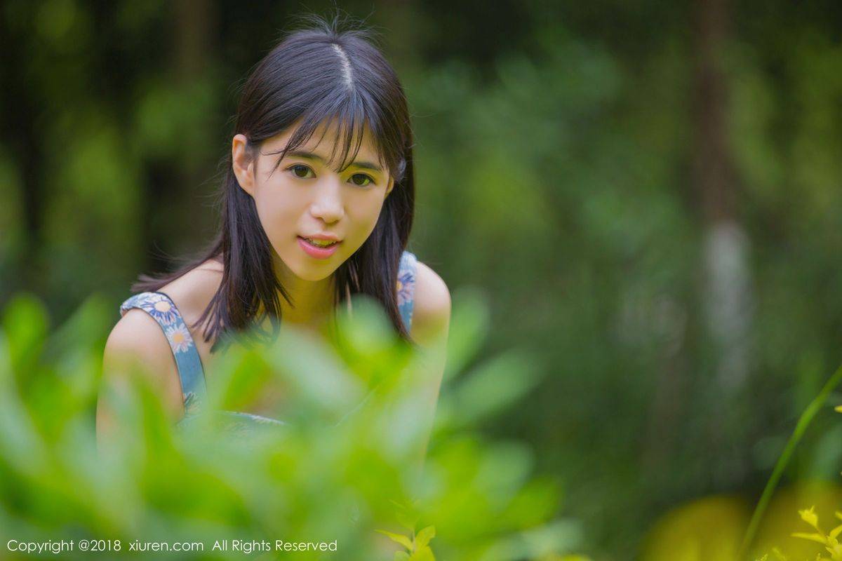 秀人网美女模特艾栗栗学生制服诱惑清新可人私房写真-49