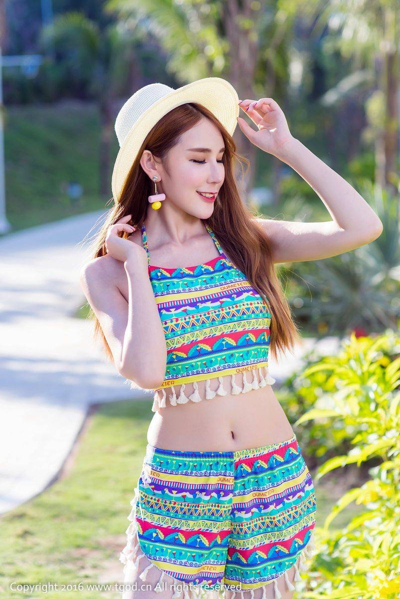 推女神性感美女伍月yuer沙滩比基尼内衣诱惑越南芽庄旅拍-36