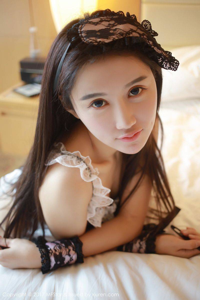 模范学院新人模特程程CC水手服女仆装超短裙大尺度首套写真-24