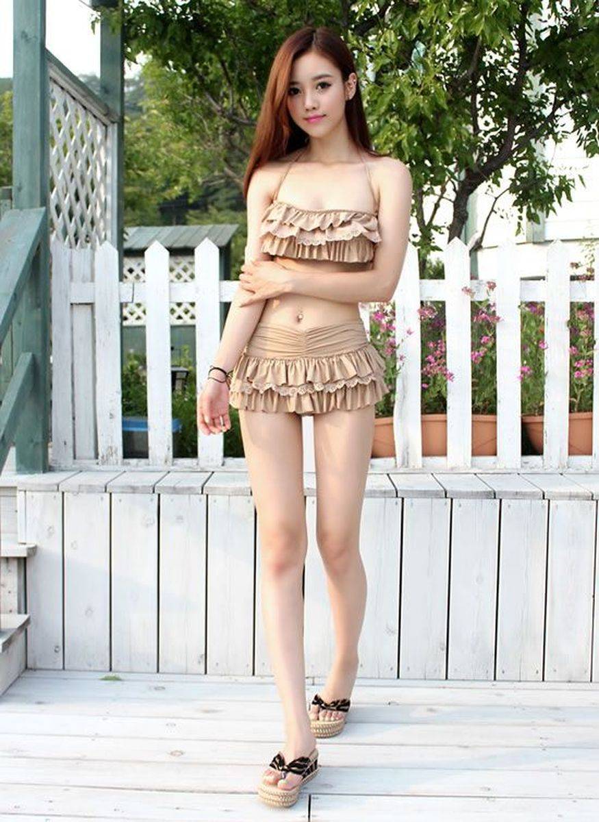 韩国气质网拍女神孙允珠泳装比基尼内衣诱惑福利写真美图-9