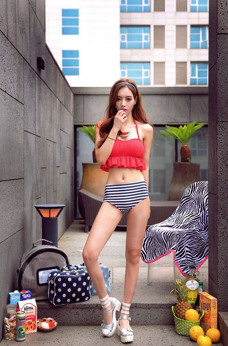 韩国气质网拍女神孙允珠泳装比基尼内衣诱惑福利写真美图-35