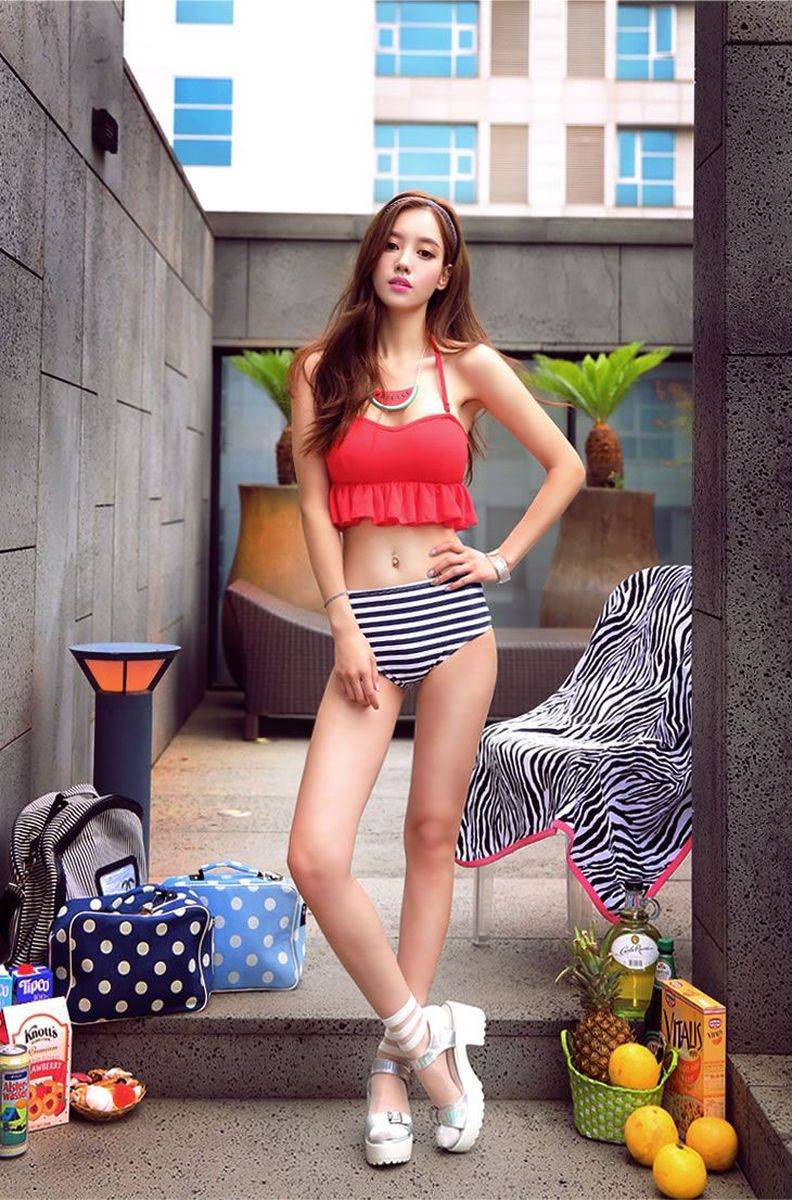 韩国气质网拍女神孙允珠泳装比基尼内衣诱惑福利写真美图-33