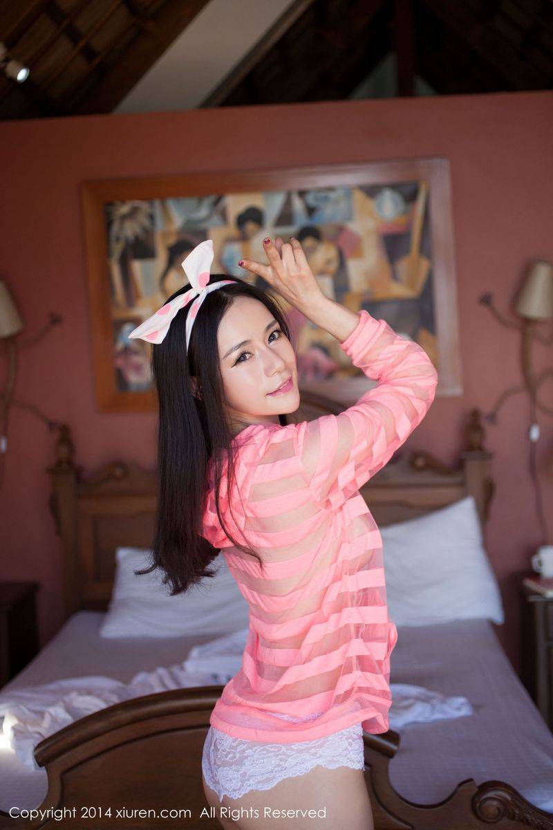 美媛馆性感美女nancy小姿比基尼湿身诱惑大尺度长滩套图-13