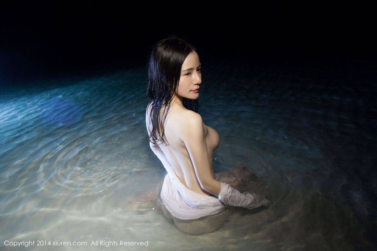 美媛馆性感美女nancy小姿比基尼湿身诱惑大尺度长滩套图-47