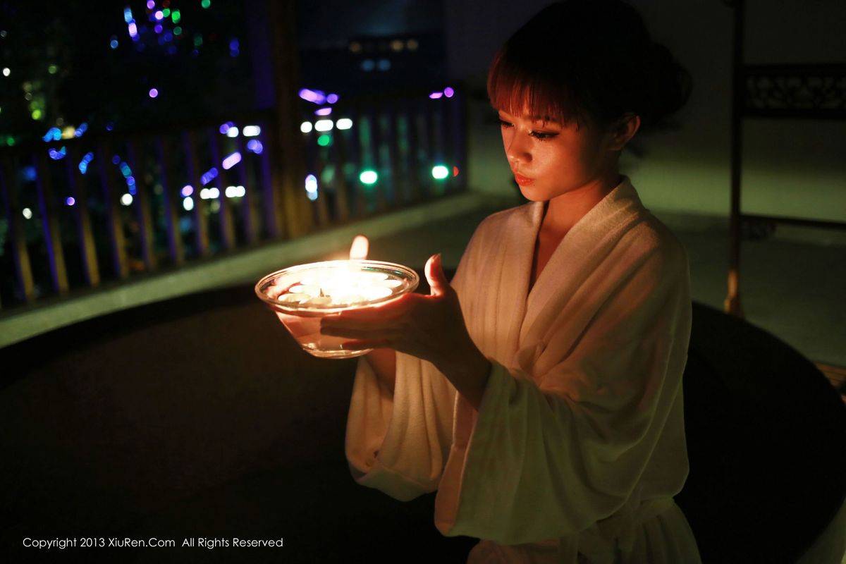 秀人网性感美女Toro羽住沙滩比基尼浴室情趣内衣诱惑美图-42