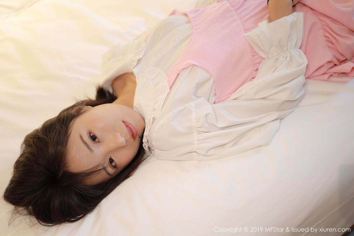 模范学院美女模特仓井优香白衬衫系列&粉丝内衣诱惑写真-47