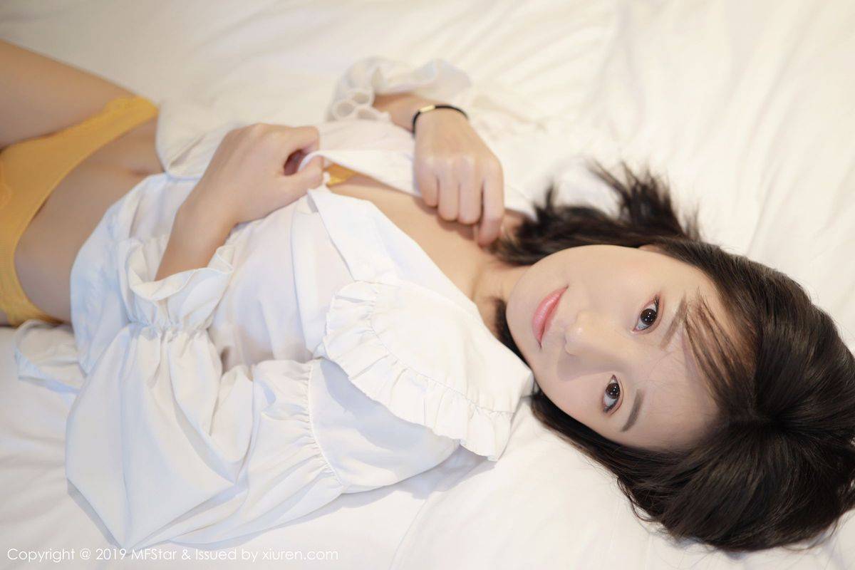 模范学院美女模特仓井优香白衬衫系列&粉丝内衣诱惑写真-52