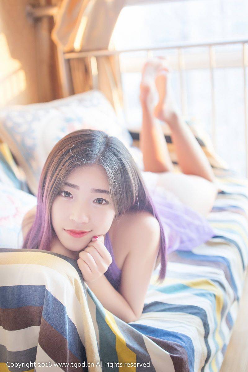 推女神性感美女张小梦学生装制服内衣诱惑甜美可人套图-27