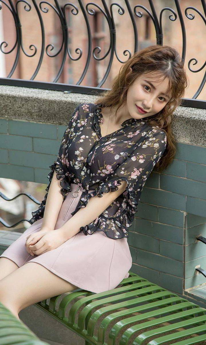 尤果网性感女神绯月樱Cherry白衬衫超短裙职场OL制服诱惑美图-25