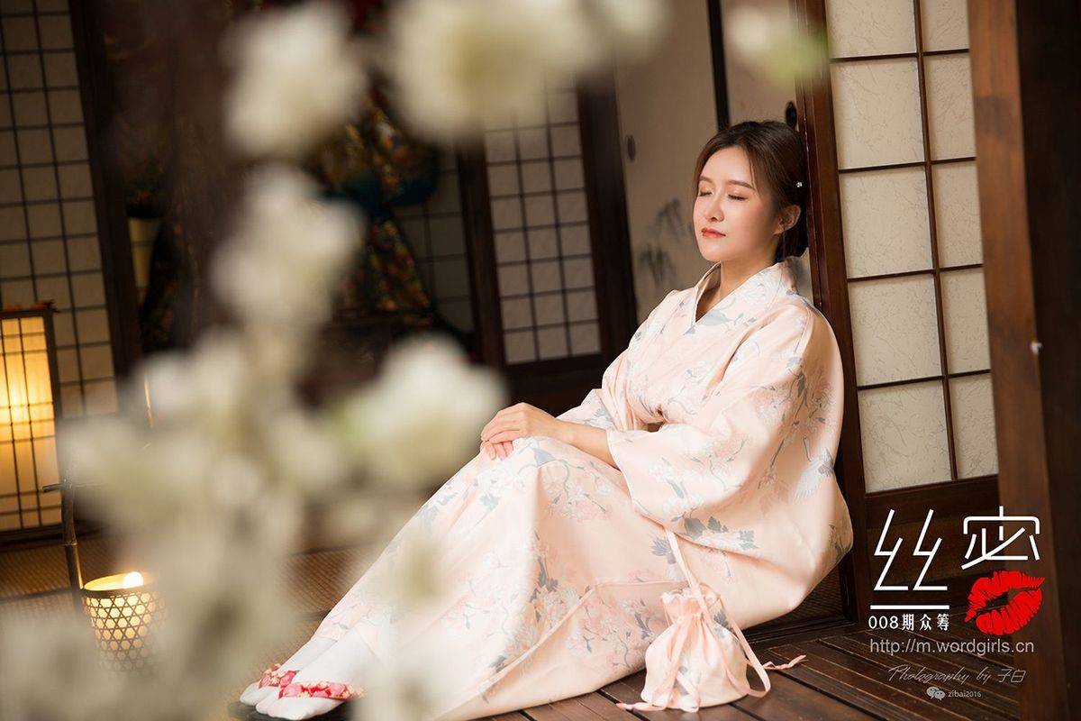 头条女神美女姐妹花Jennanni_Jen&莫小希和服蜜丝系列美图-61