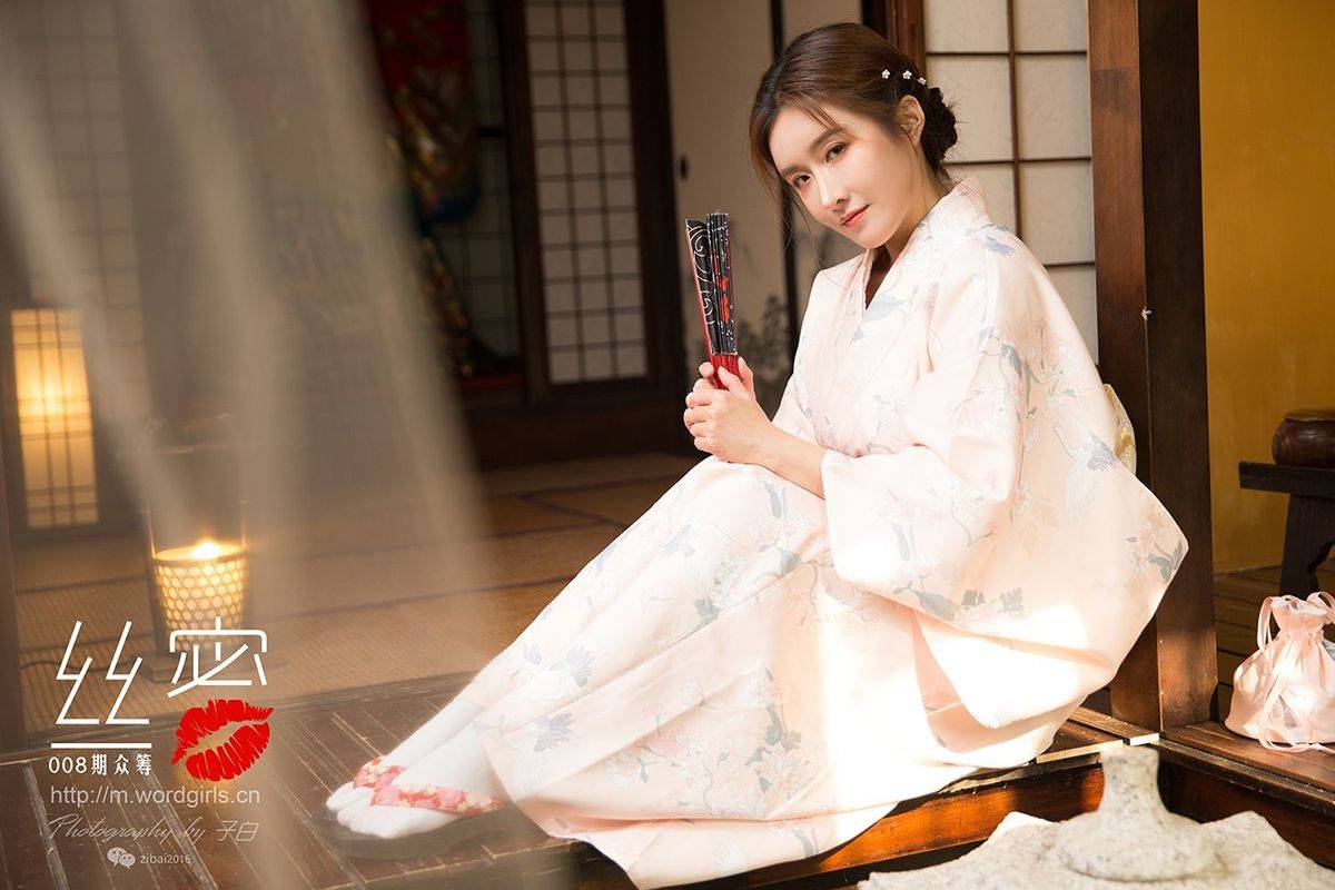 头条女神美女姐妹花Jennanni_Jen&莫小希和服蜜丝系列美图-69