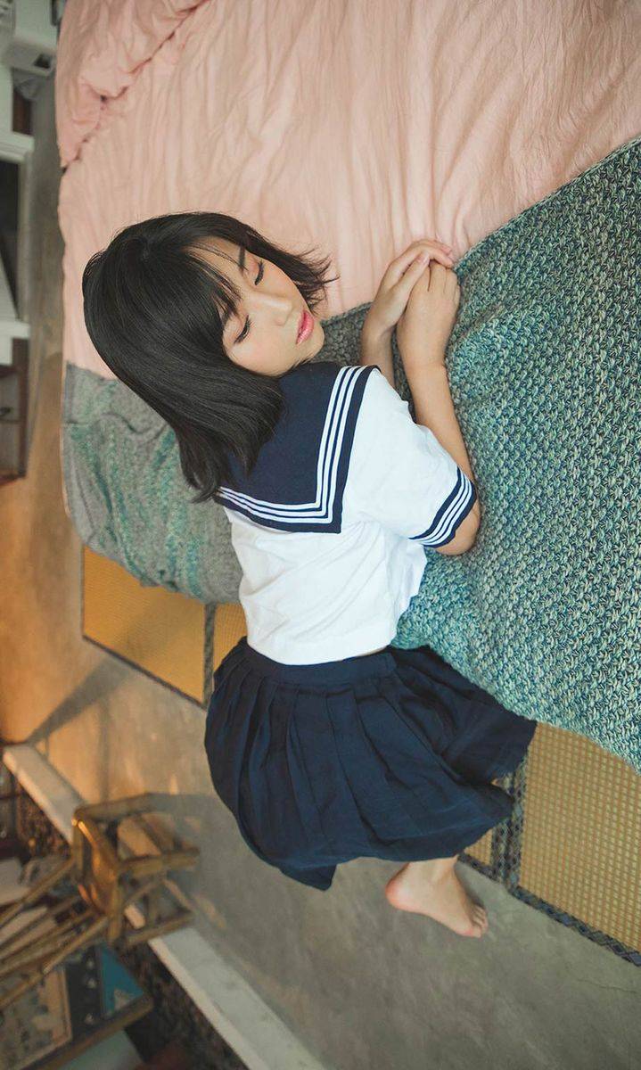 尤果网美女模特仓井优香日式校服内衣诱惑性感和风写真-10