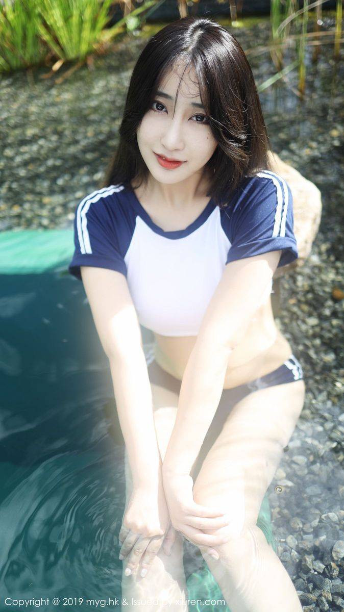 美媛馆美女模特Betty林子欣内衣户外拍摄系列日本性感旅拍-28