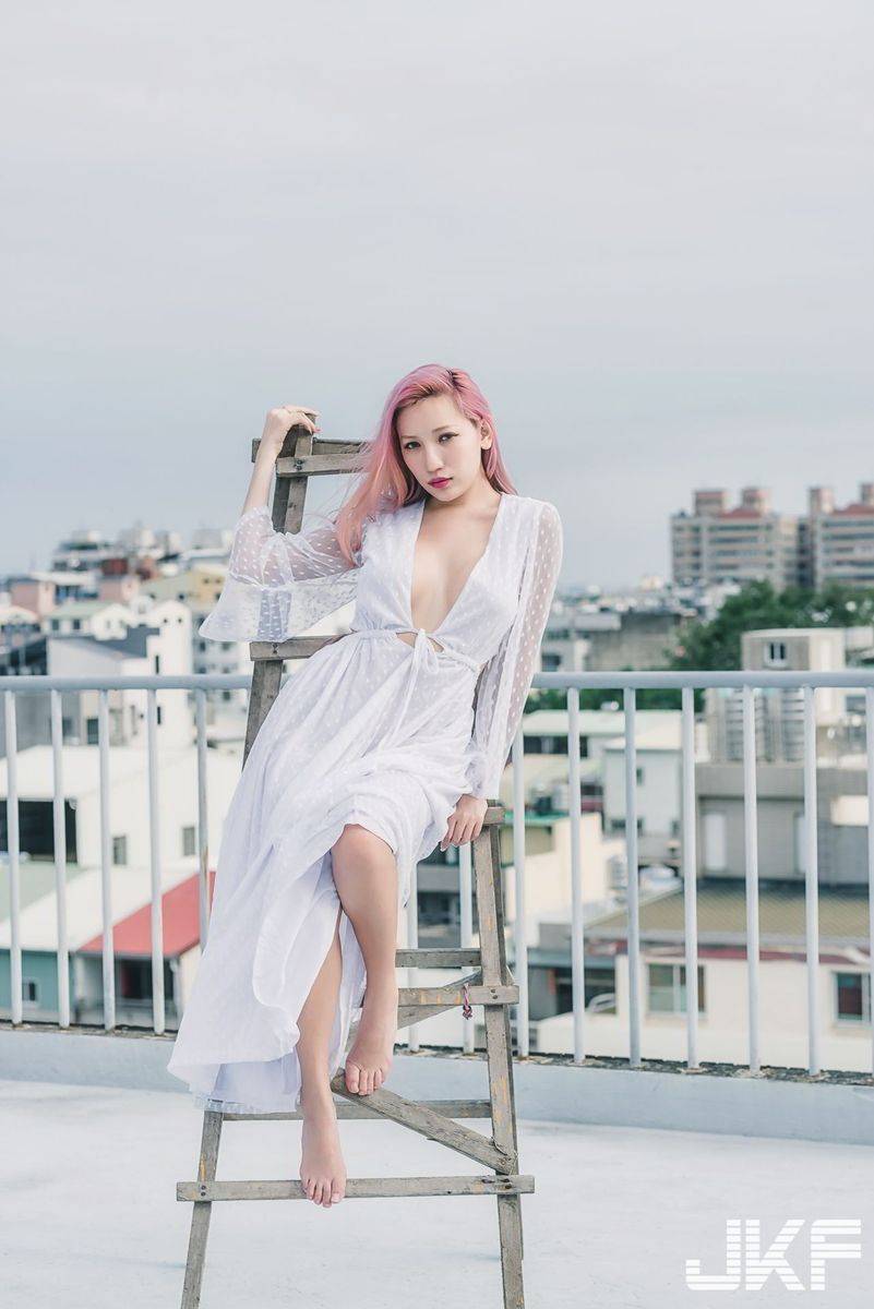 JKF美女模特韵韵34G波涛胸涌比基尼内衣诱惑私房写真-10