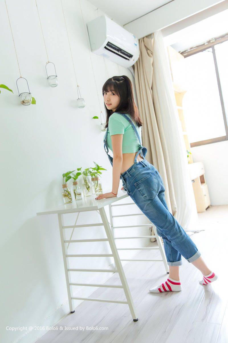 Kimoe激萌文化遐想少女周闻/球球宛如邻家女孩清纯养眼写真-11