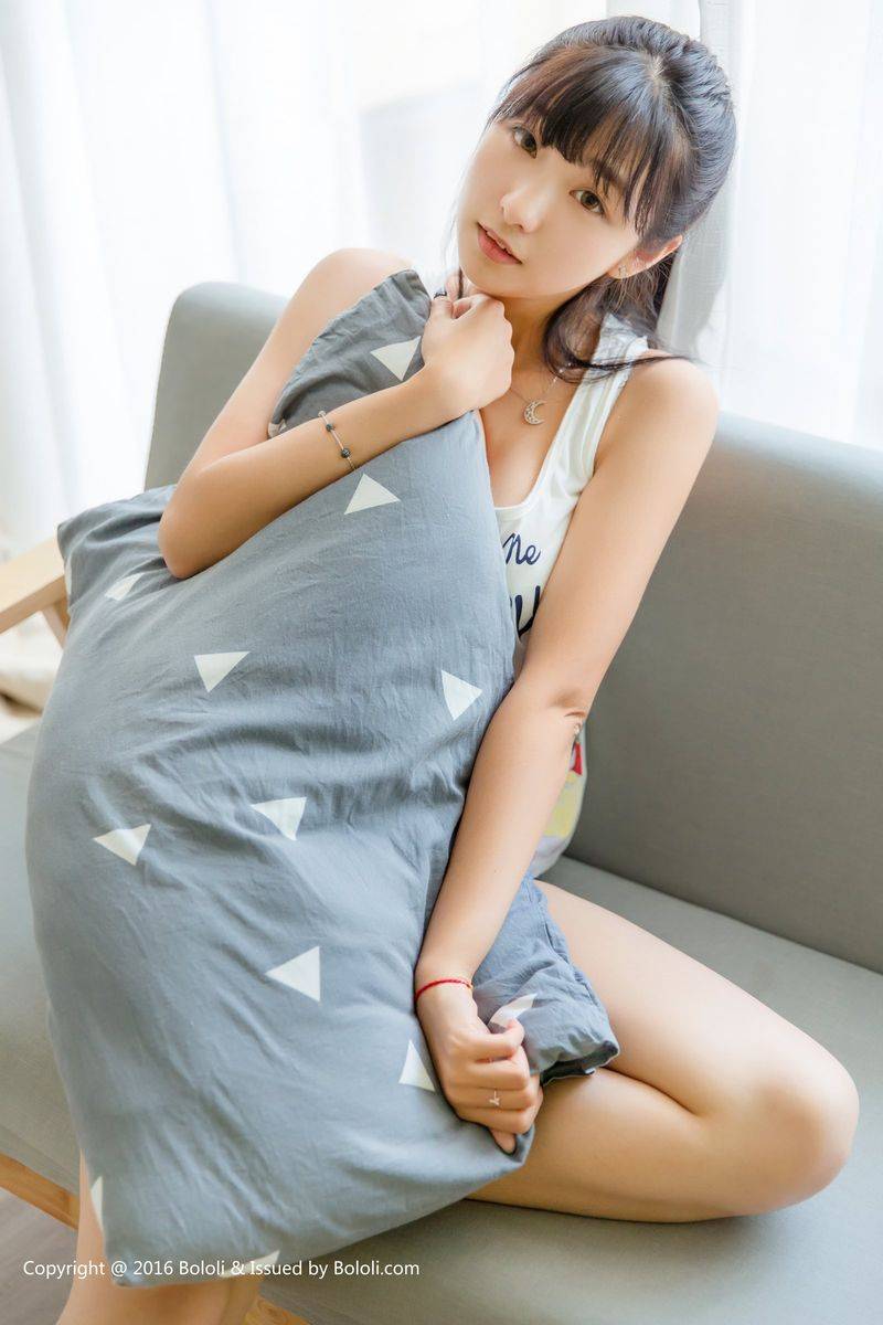 Kimoe激萌文化遐想少女周闻/球球宛如邻家女孩清纯养眼写真-30