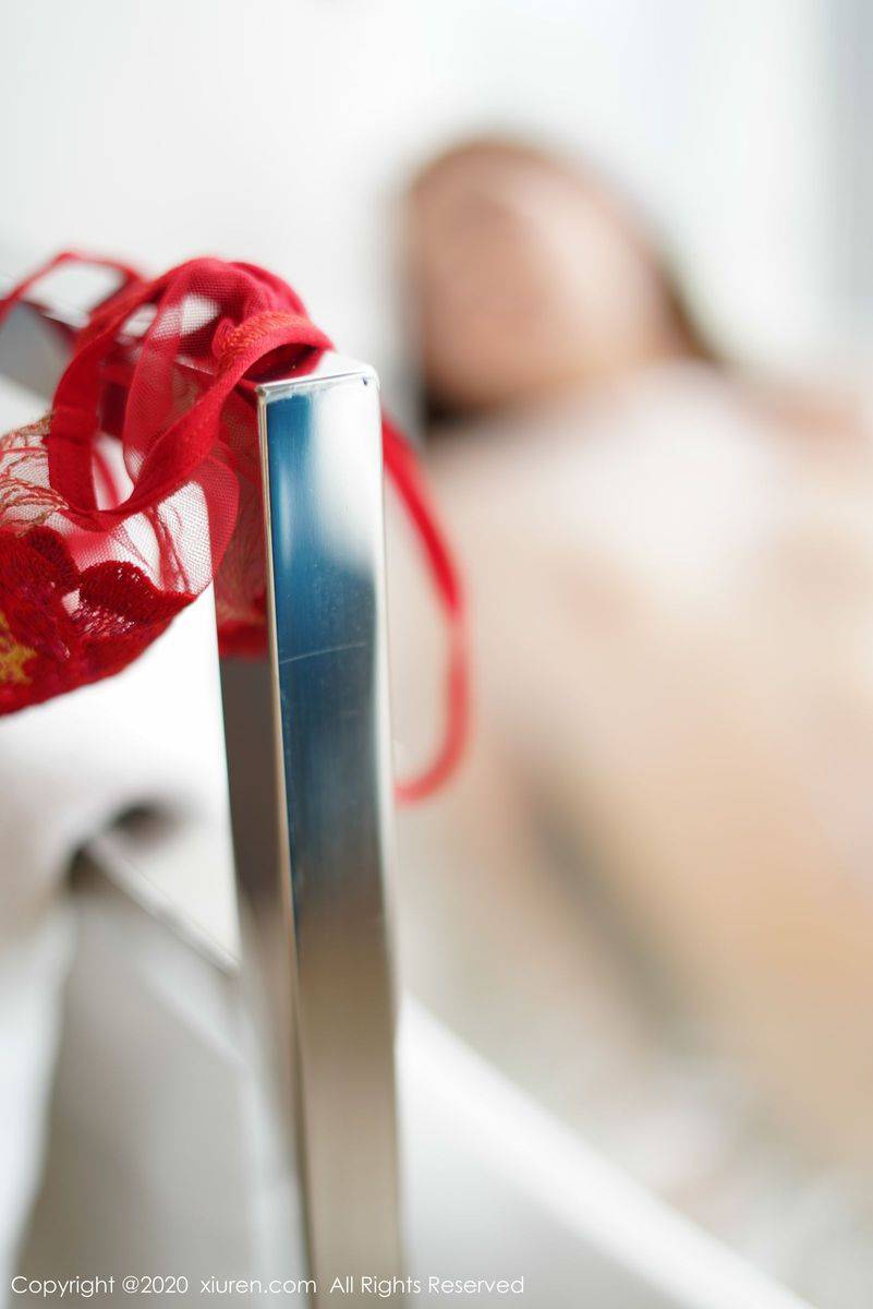 秀人网性感女神沈梦瑶肉色透视连体装湿身诱惑新图写真-16