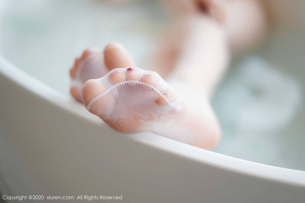 秀人网性感女神沈梦瑶肉色透视连体装湿身诱惑新图写真-51