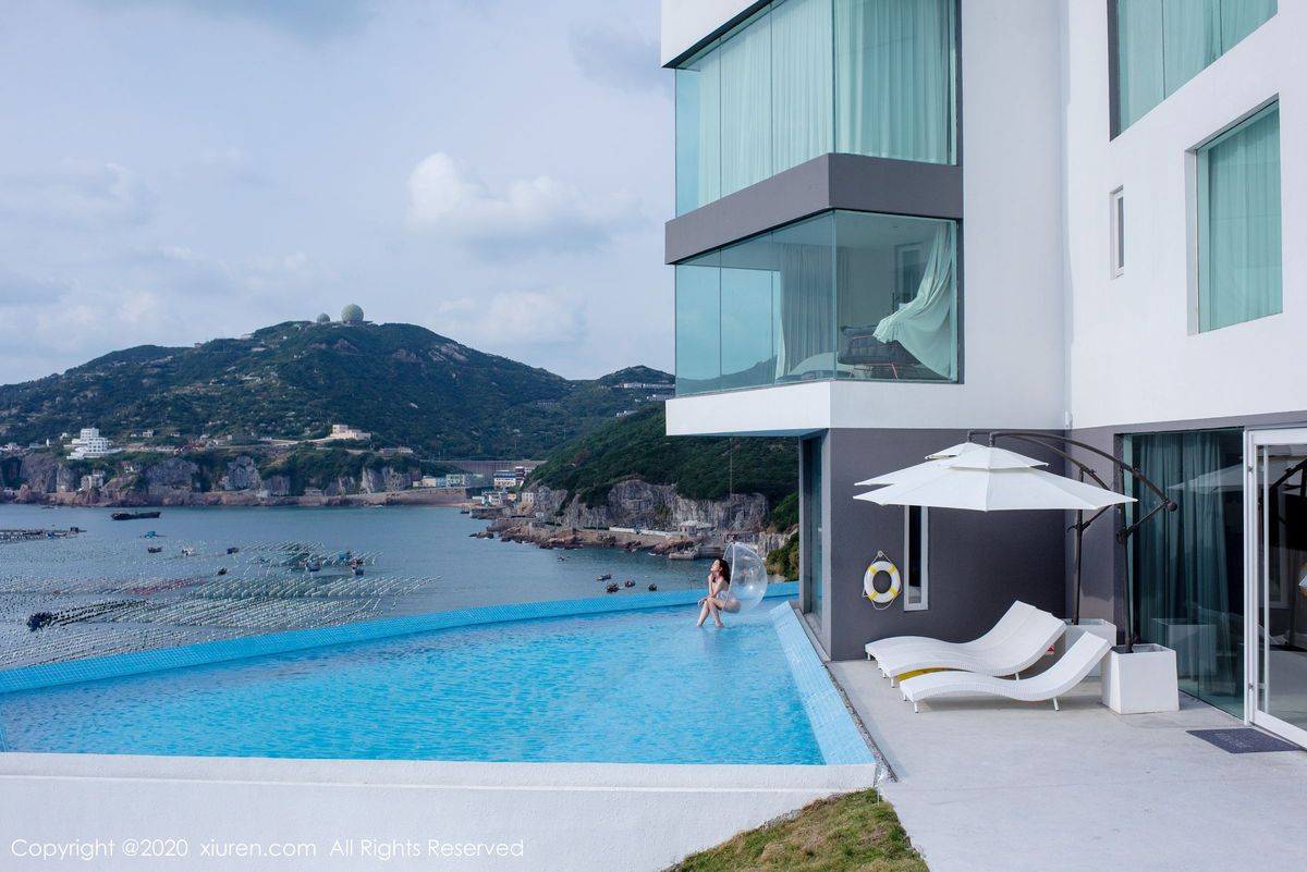 秀人网性感女神沈梦瑶白色蕾丝连体比基尼诱惑曼妙写真-28