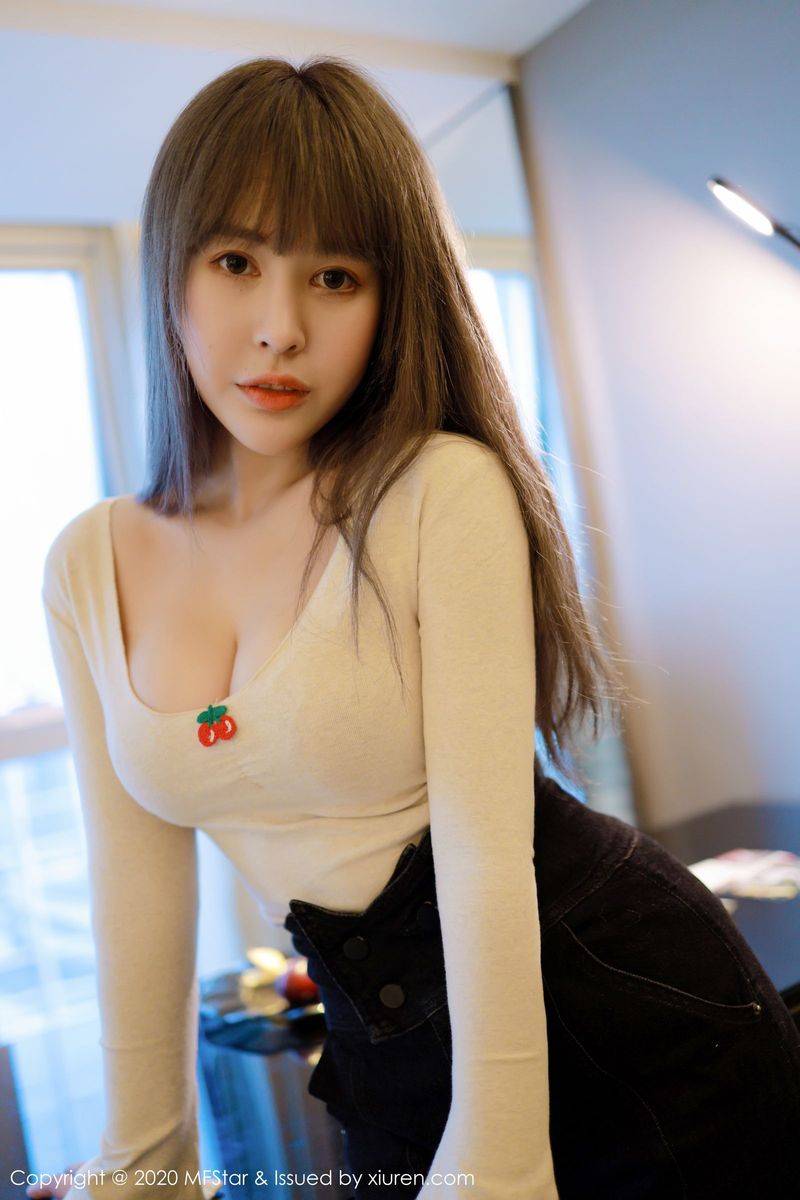 模范学院美女模特艾莉Evelyn美腿翘臀雪白圆润性感私房写真-62