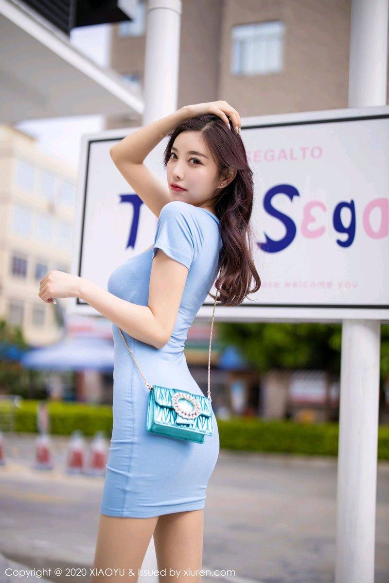 语画界性感女神杨晨晨sugar丝袜美腿时尚街拍系列撩人写真-18