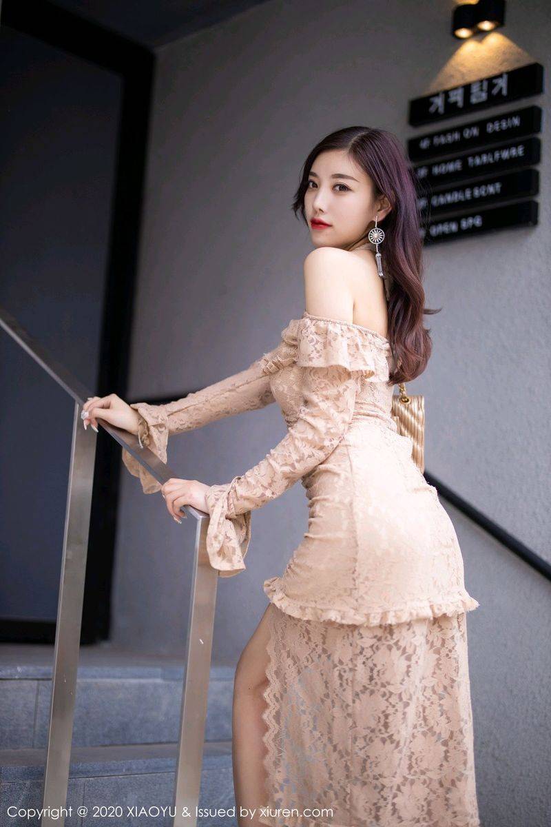 语画界性感女神杨晨晨sugar丝袜美腿时尚街拍系列撩人写真-80