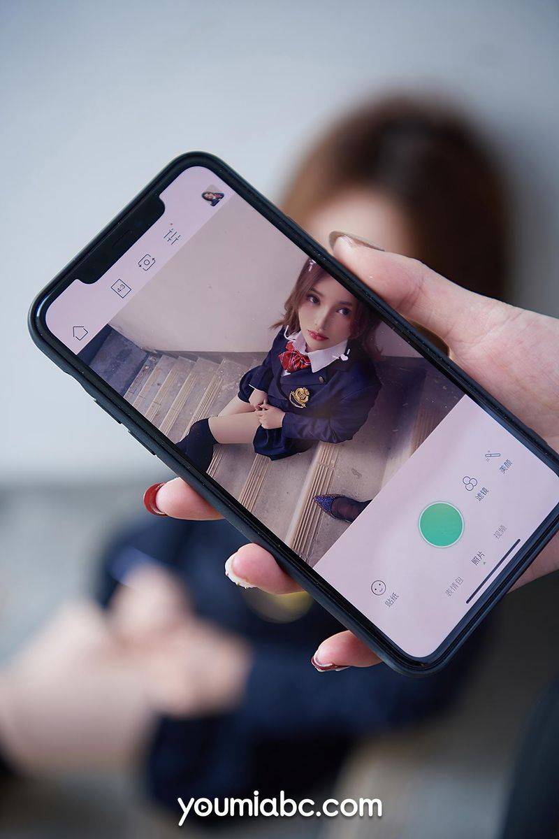 尤蜜荟性感姐妹花李多多&陈宇曦黑丝美腿教师学生合辑套图-49