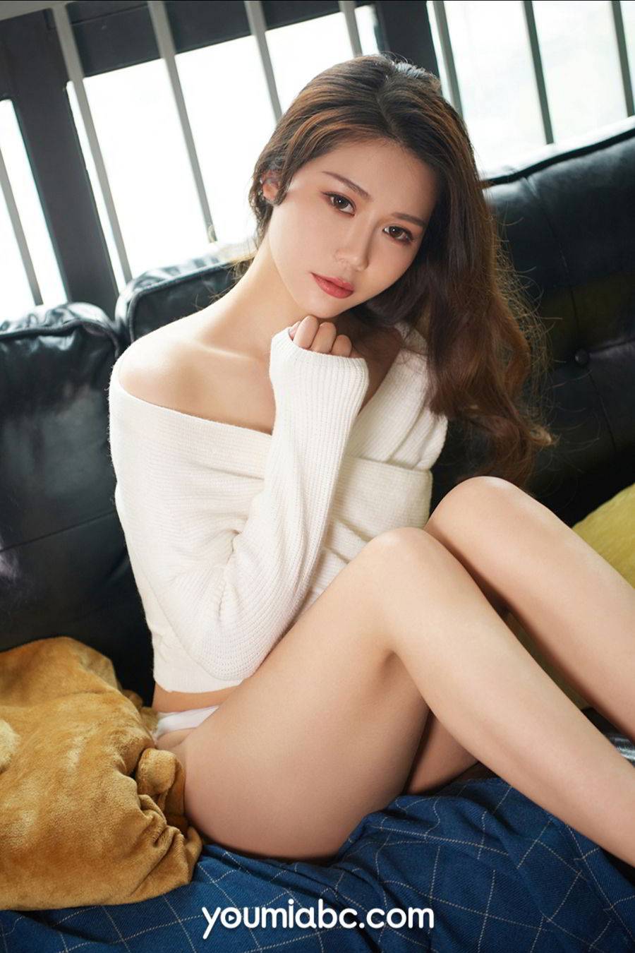 YOUMEI尤美美女模特如歌fairy修长美腿性感升级纯情+诱惑写真-13