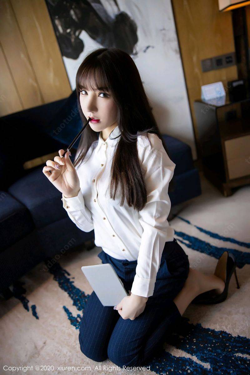 秀人网性感女神周于希Sandy酒店私人管家主题系列剧情写真-18