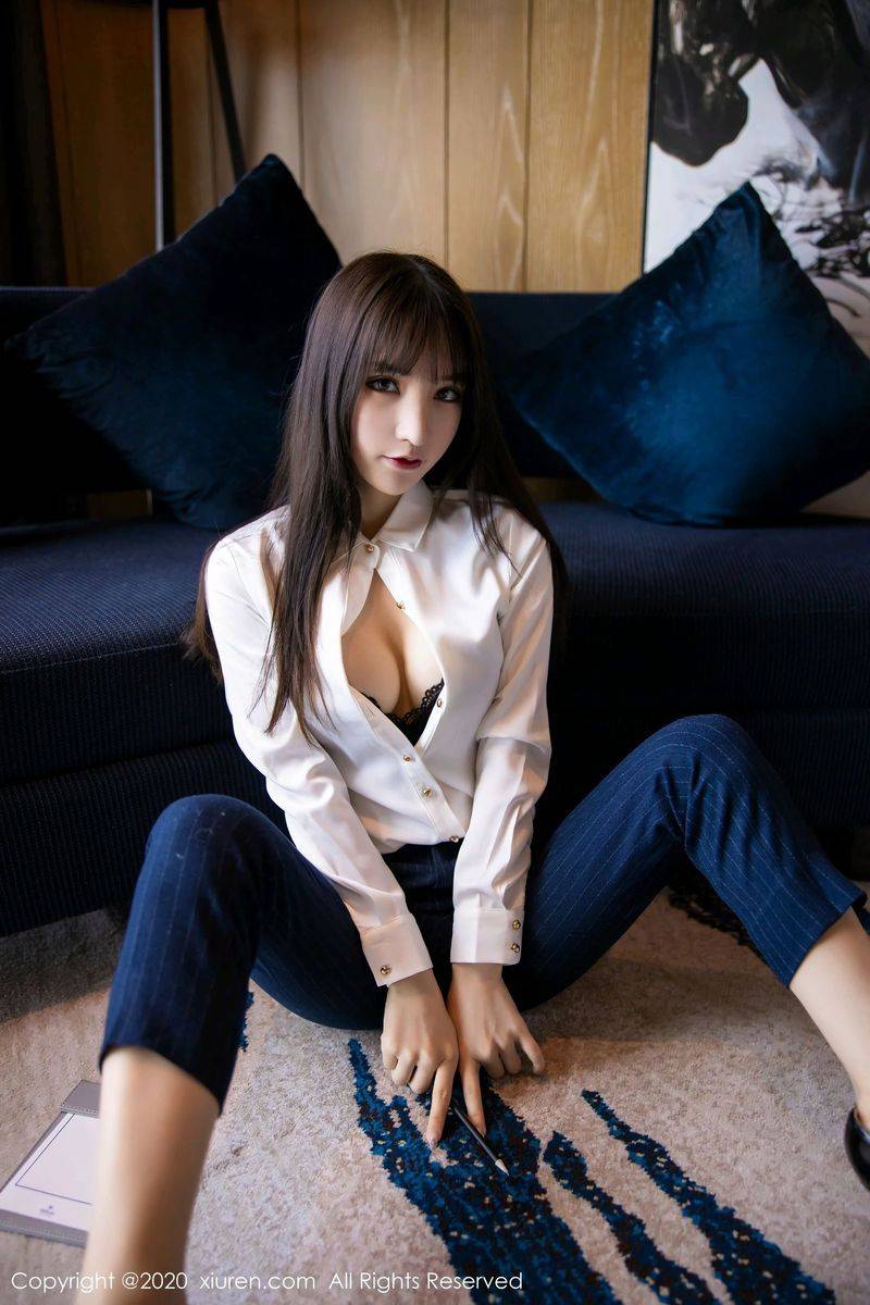 秀人网性感女神周于希Sandy酒店私人管家主题系列剧情写真-21