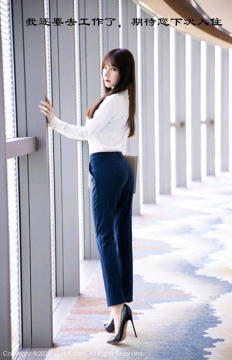 秀人网性感女神周于希Sandy酒店私人管家主题系列剧情写真-71