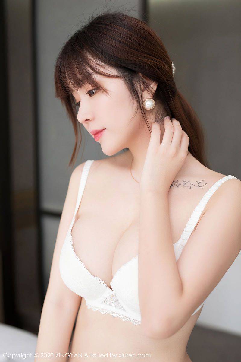 星颜社性感女神王雨纯肉色丝袜内衣诱惑熟女气息明艳写真-49