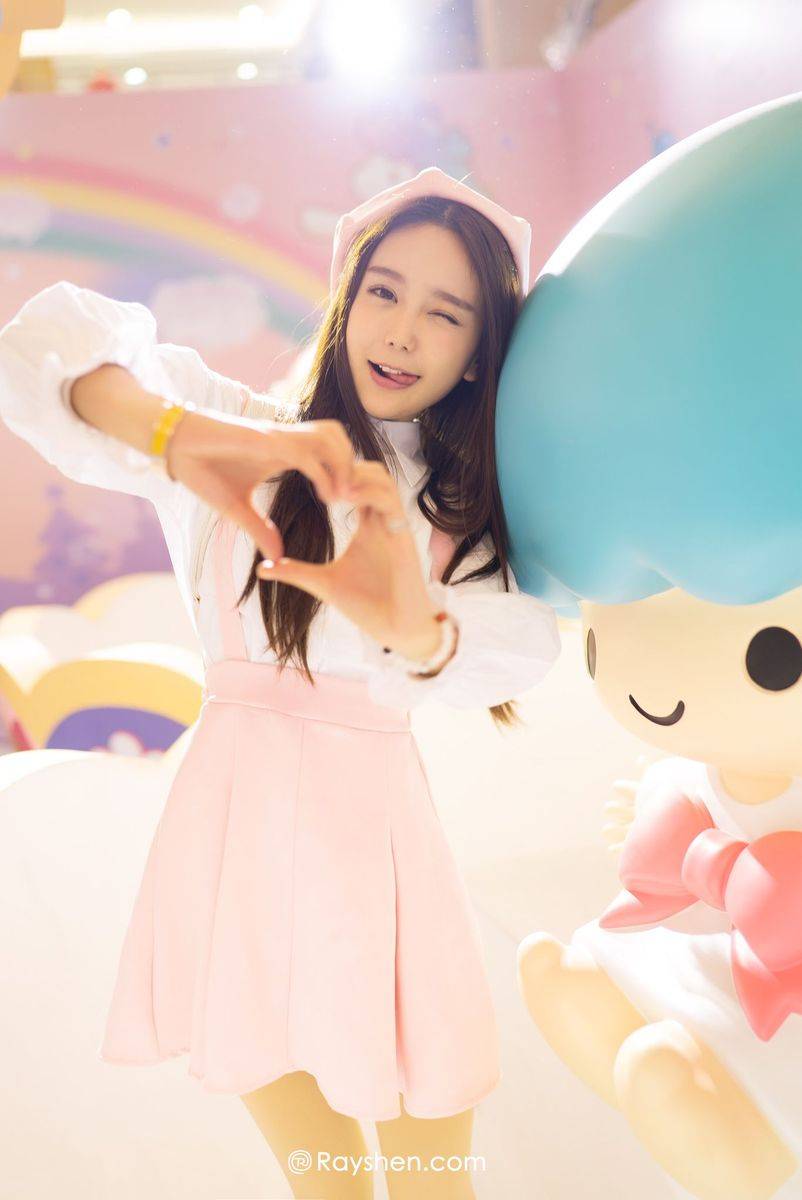 Rayshen甜心公主小九Vin令人愉悦的治愈风私房定制写真-14