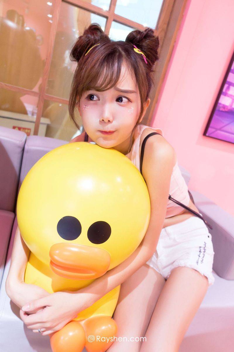 Rayshen甜心公主小九Vin令人愉悦的治愈风私房定制写真-29