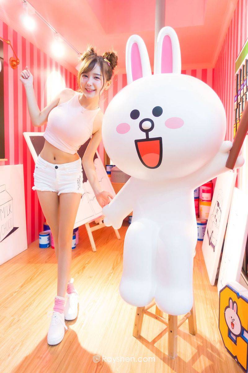 Rayshen甜心公主小九Vin令人愉悦的治愈风私房定制写真-39