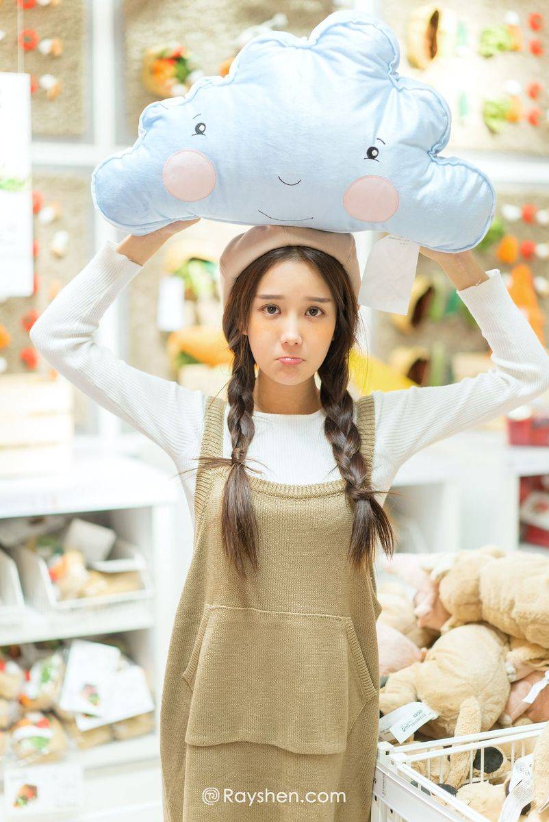 Rayshen甜心公主小九Vin令人愉悦的治愈风私房定制写真-45