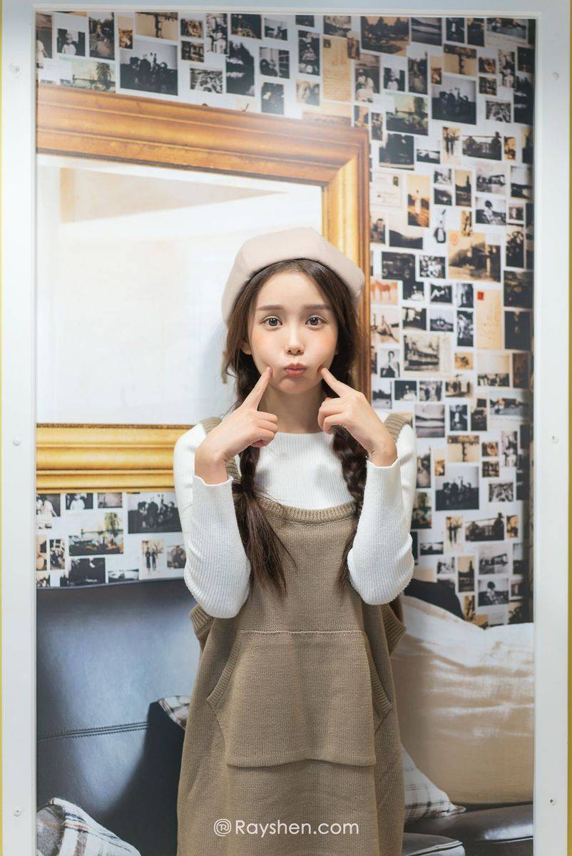 Rayshen甜心公主小九Vin令人愉悦的治愈风私房定制写真-47