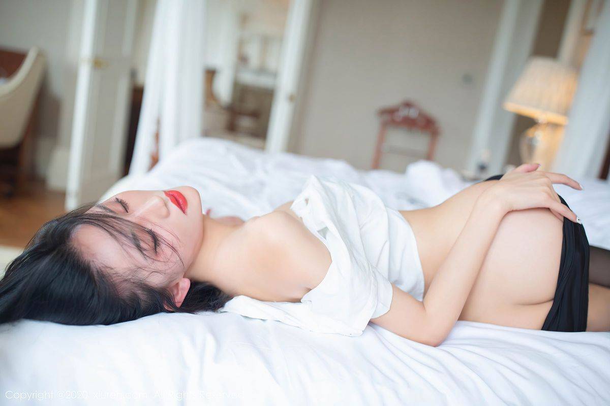 秀人网性感女神就是阿朱啊白衬衫家访老师主题曼妙写真-27