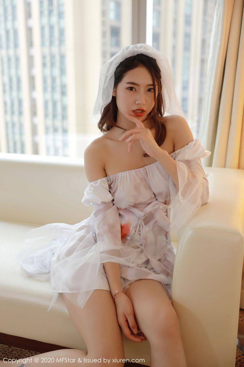 模范学院美女模特方子萱万圣节鬼新娘主题美感与魅惑写真-57