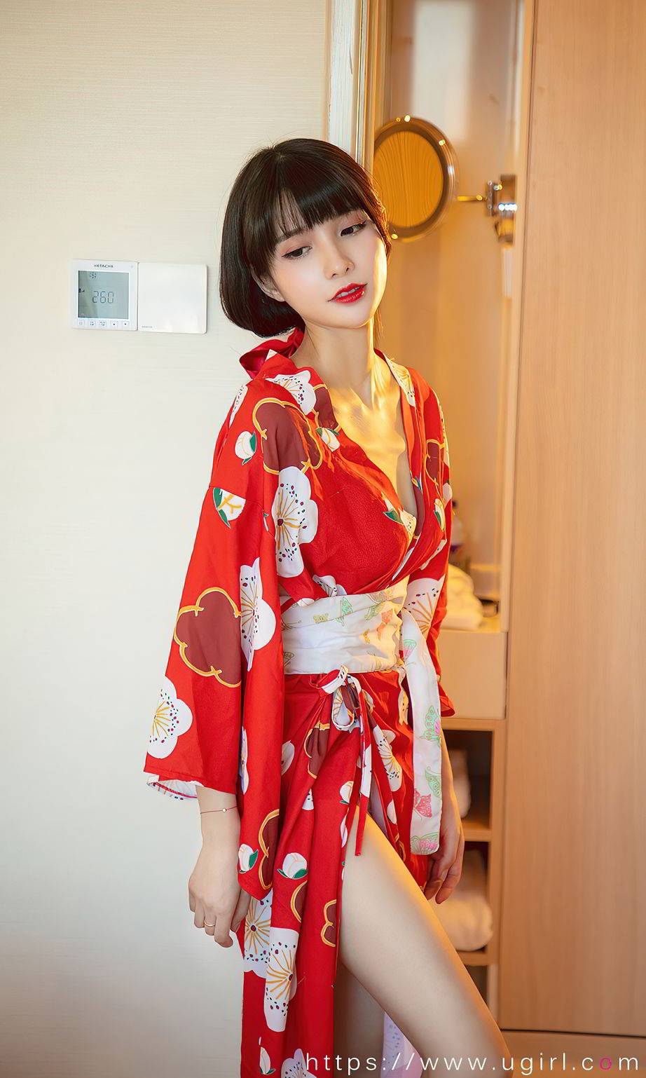 尤果网美女模特猫猫M日式各服东瀛之恋柔软主题足量写真-11