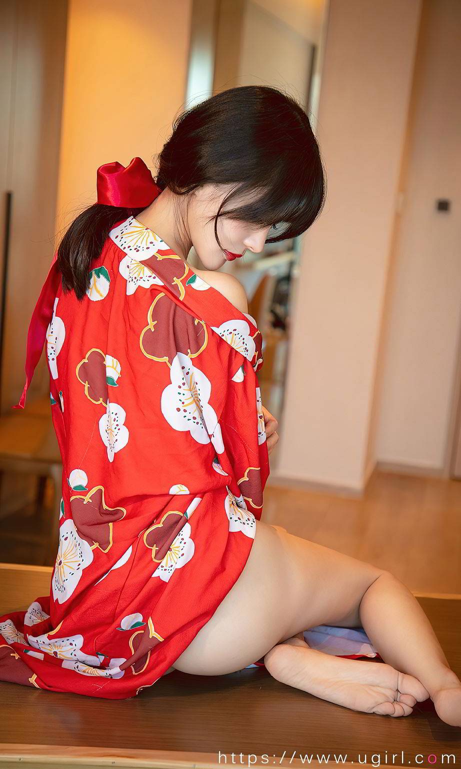 尤果网美女模特猫猫M日式各服东瀛之恋柔软主题足量写真-18