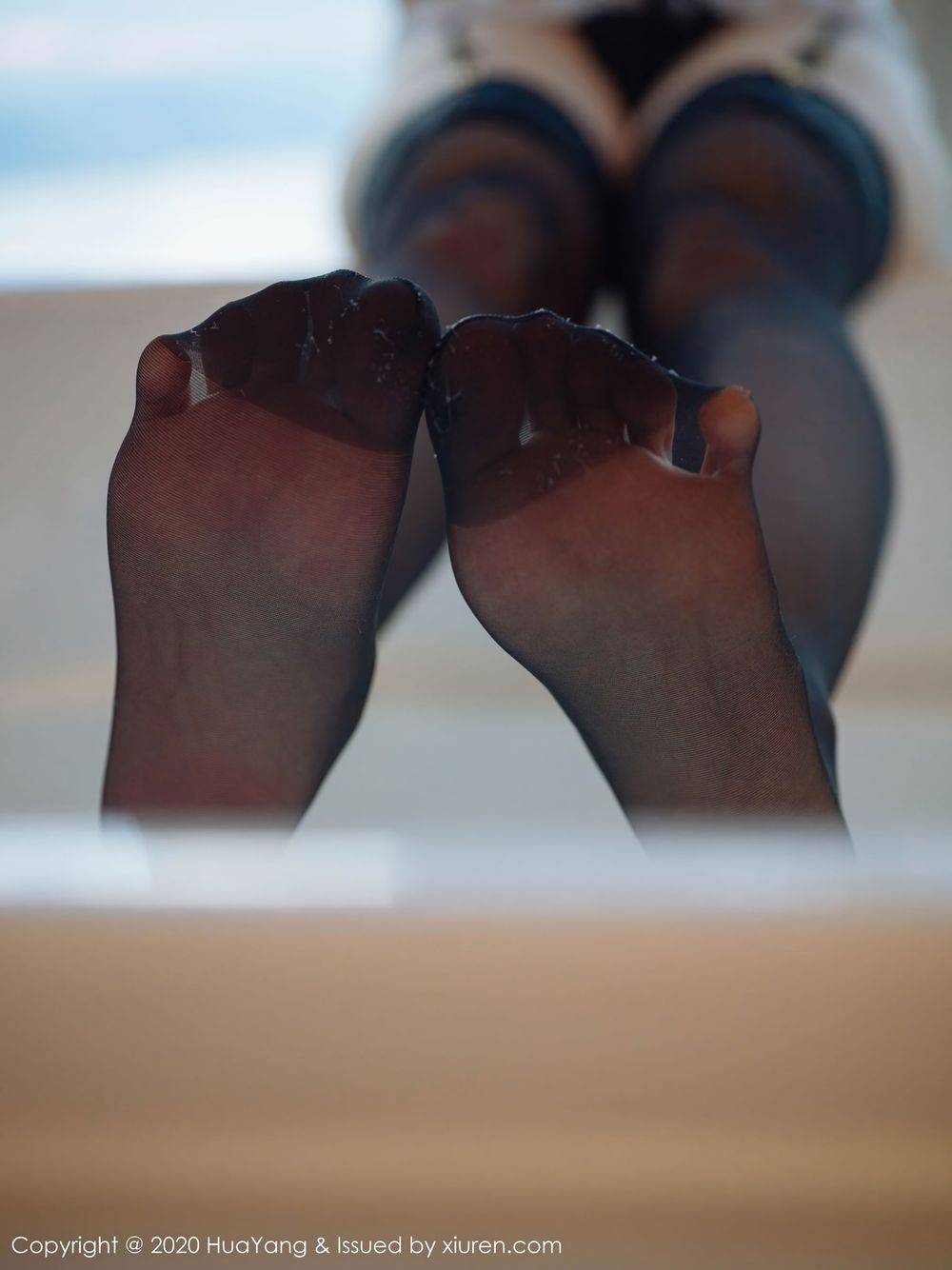 花漾写真性感女神王雨纯三点式内衣系列撩人心扉厦门旅拍-35