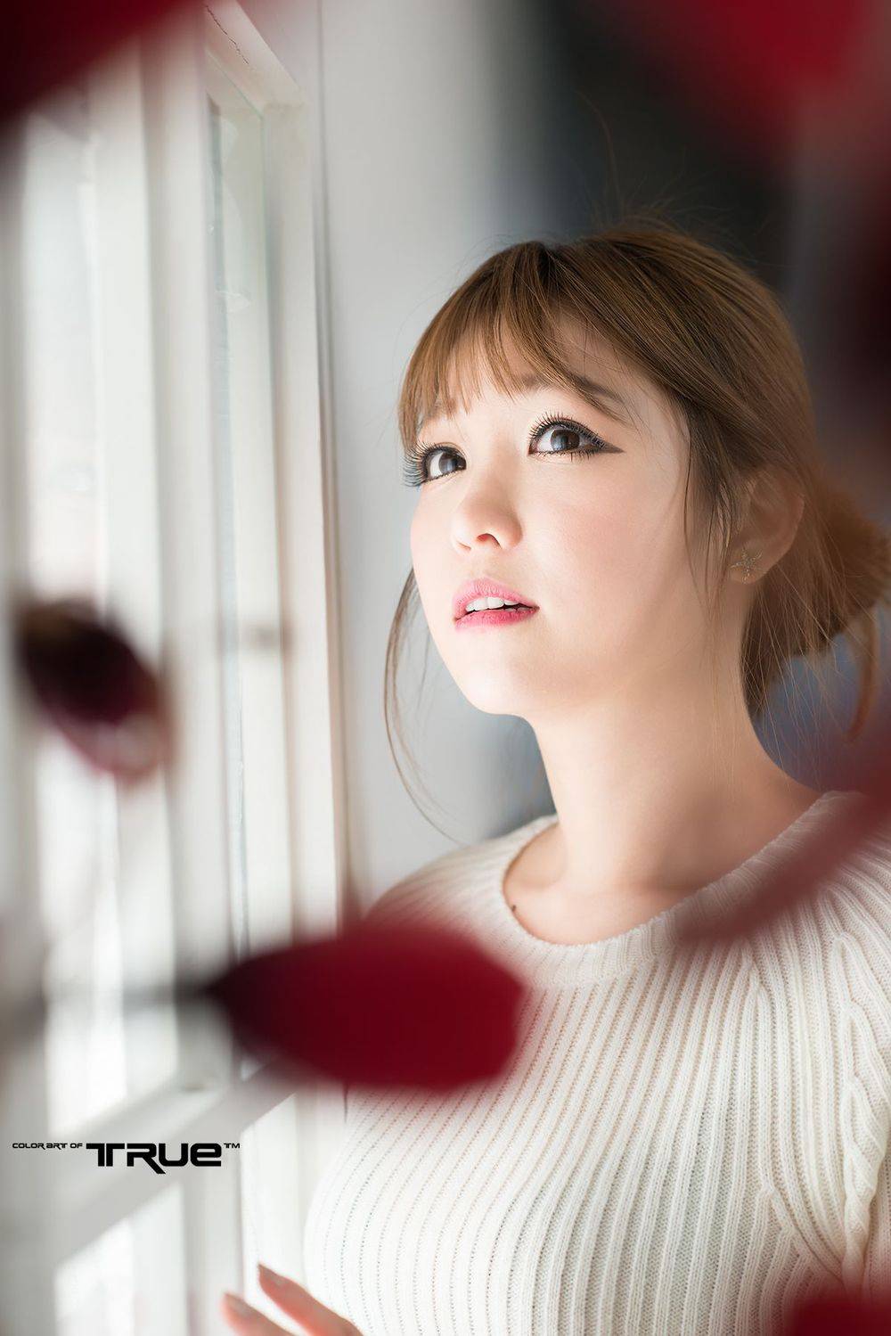 韩国美女模特李恩慧都市丽人风修长美腿职场OL装扮写真-47