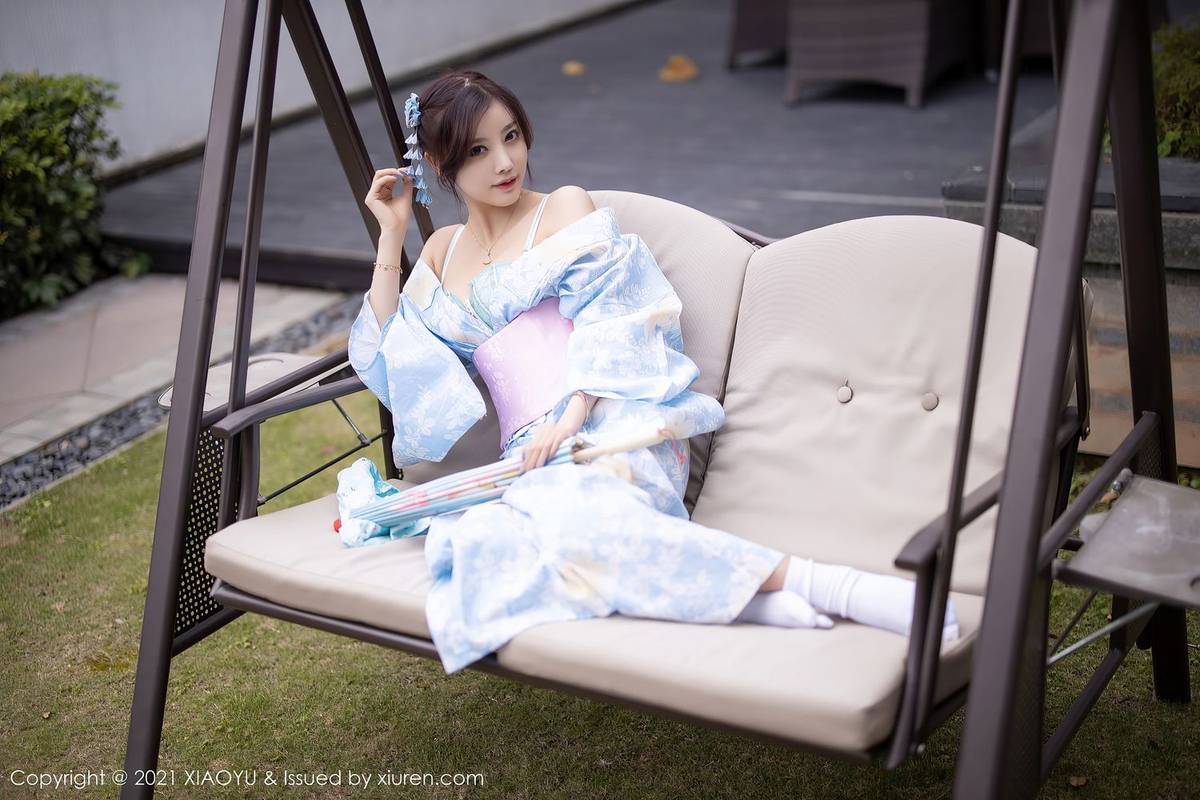 语画界性感女神杨晨晨sugar油纸伞与浪漫和服系列厦门旅拍-36