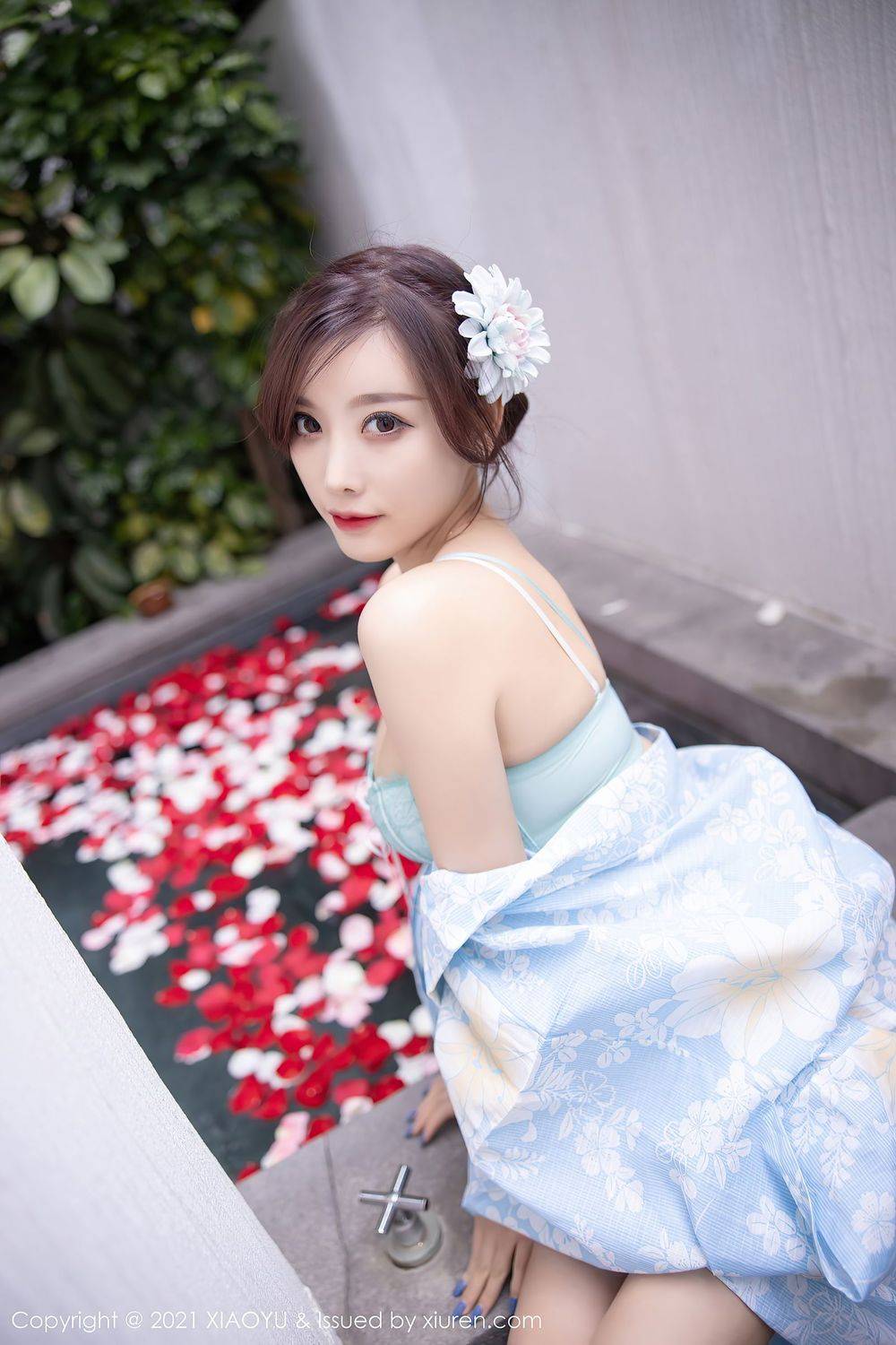 语画界性感女神杨晨晨sugar油纸伞与浪漫和服系列厦门旅拍-74