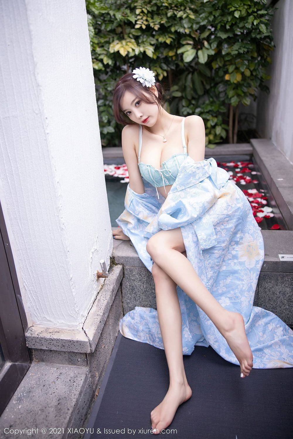 语画界性感女神杨晨晨sugar油纸伞与浪漫和服系列厦门旅拍-76